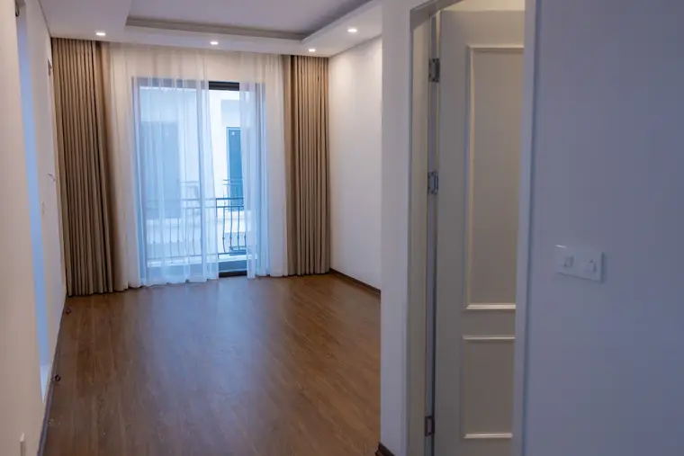 Bright luxury vinyl plank flooring