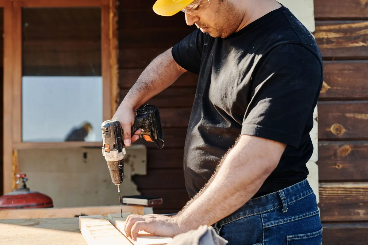 A subfloor prepared for installation