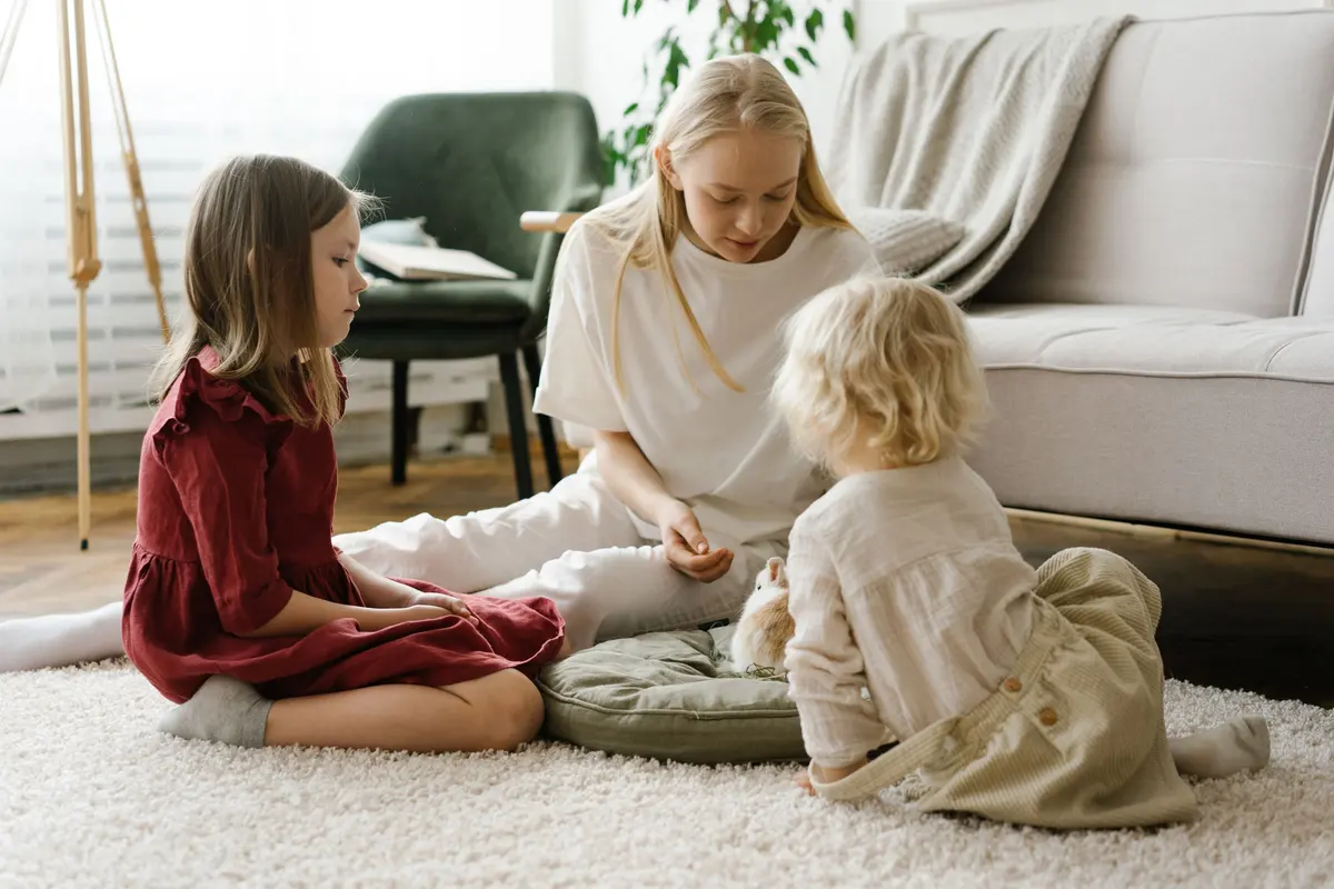 Flooring in a family home