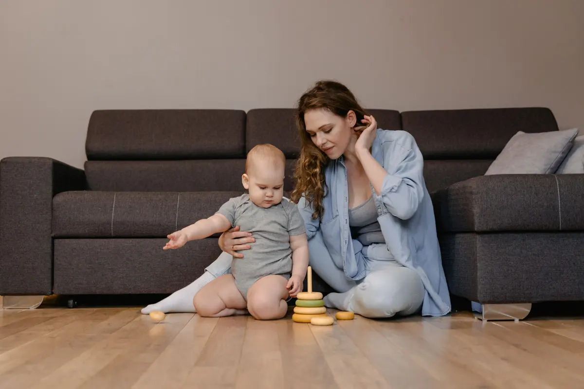 Flooring in a family home